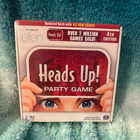 Heads Up! Party Game 4th Edition - Picture 1 of 2